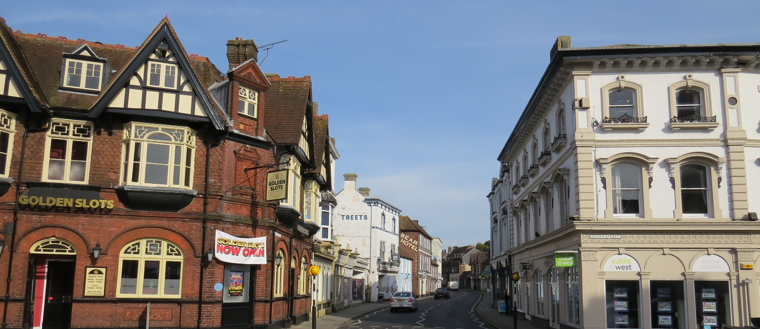 Havant town centre shops